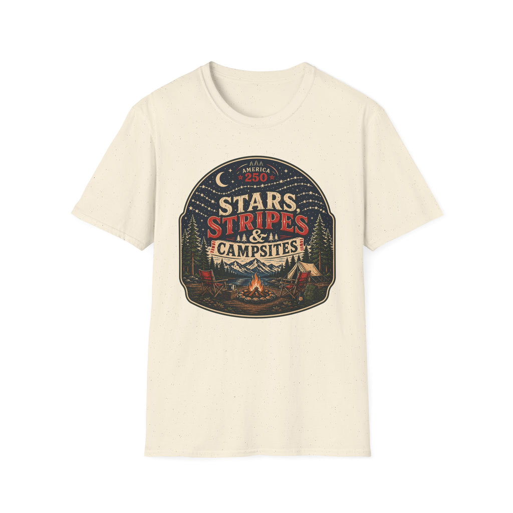 Stars, Stripes and Campsites Tee