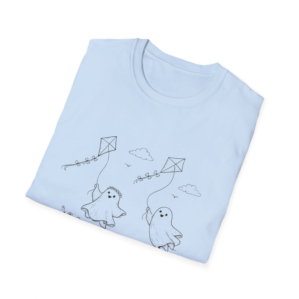 Kite Flying Ghosts Tee