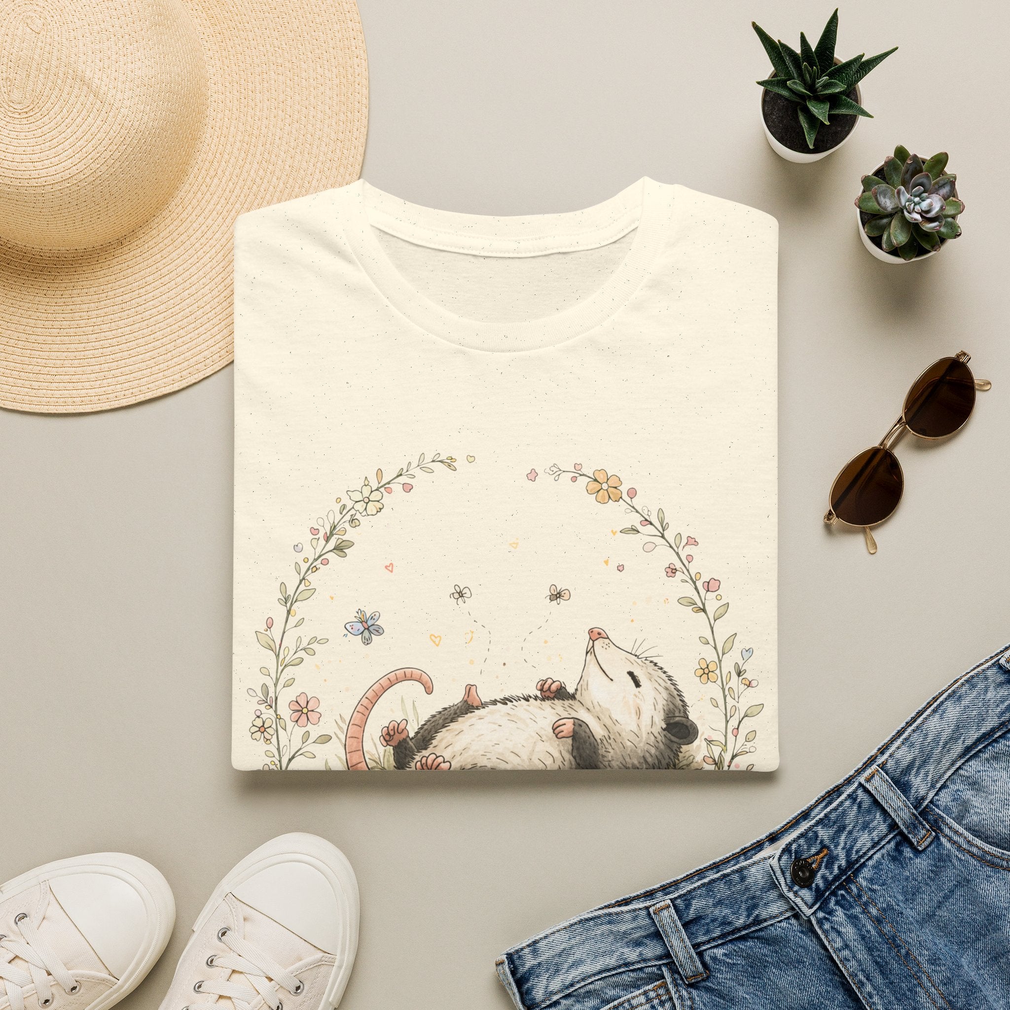Opt Out Opossum Tee