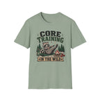 Core Training Raccoon Workout Tee
