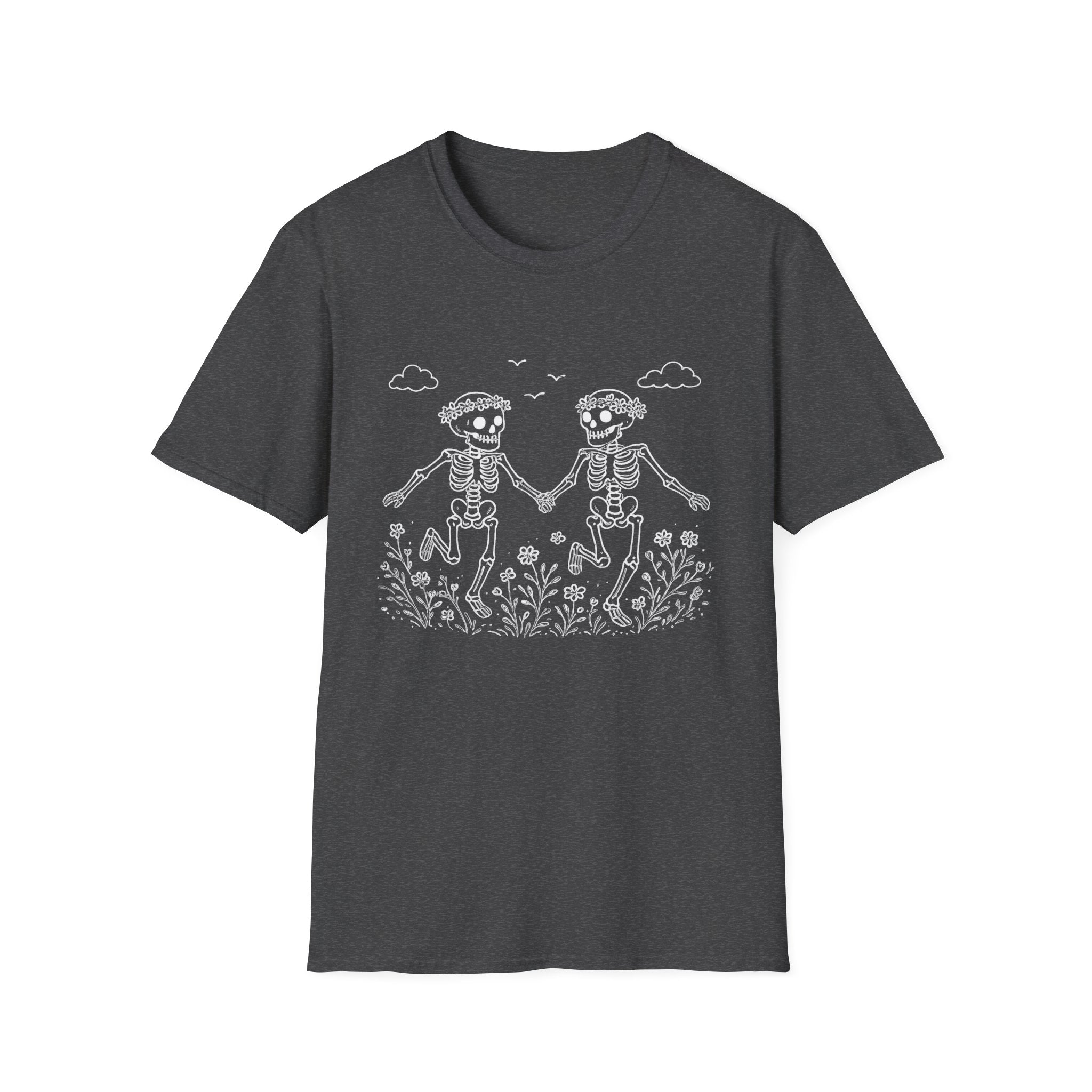 Dancing Skeleton Wildflower Tee