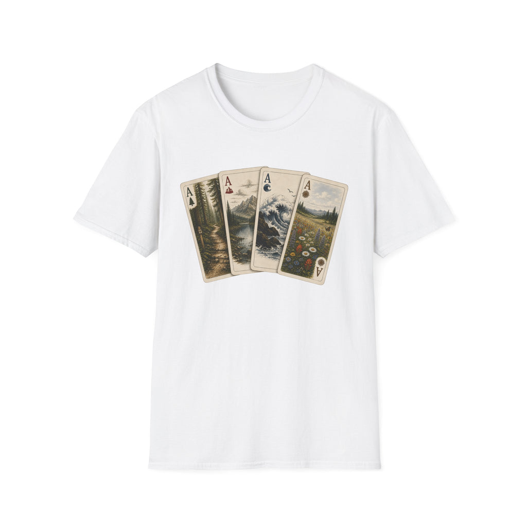 Aces of Adventure Playing Cards Tee