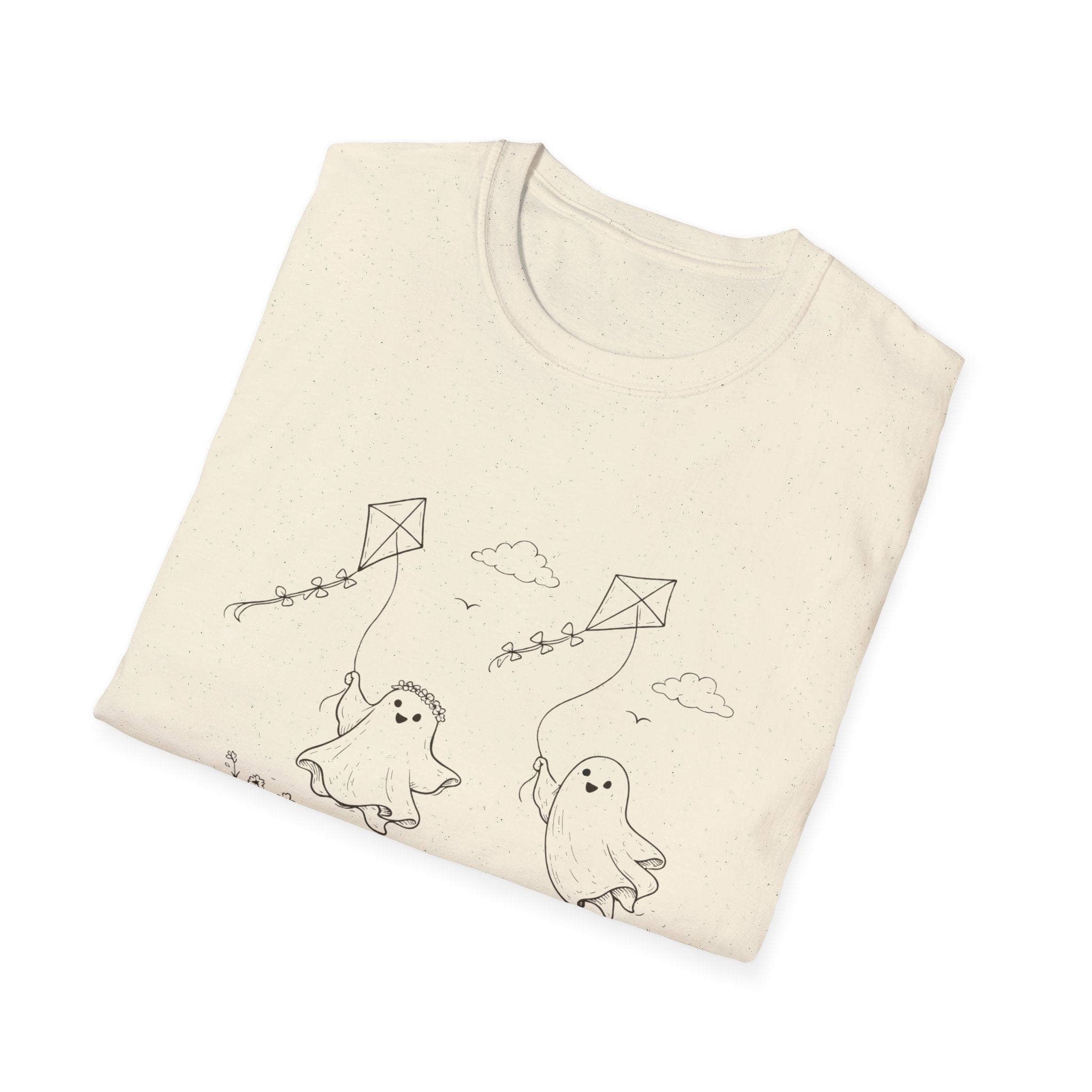 Kite Flying Ghosts Tee