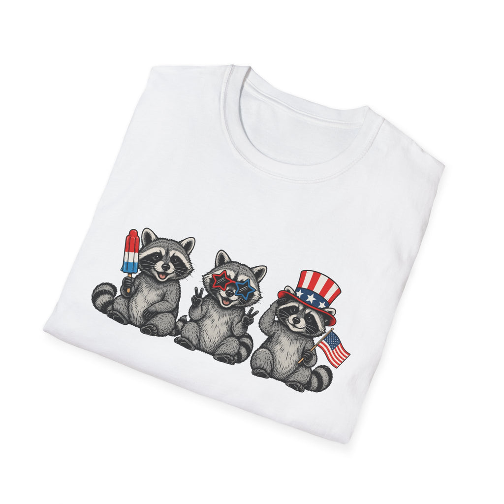 Feral and Free Raccoon Tee