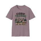 Core Training Raccoon Workout Tee
