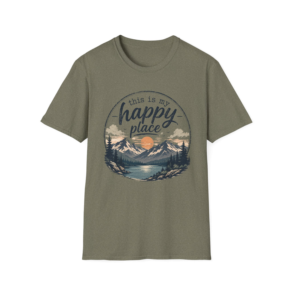 This Is My Happy Place Mountain Tee