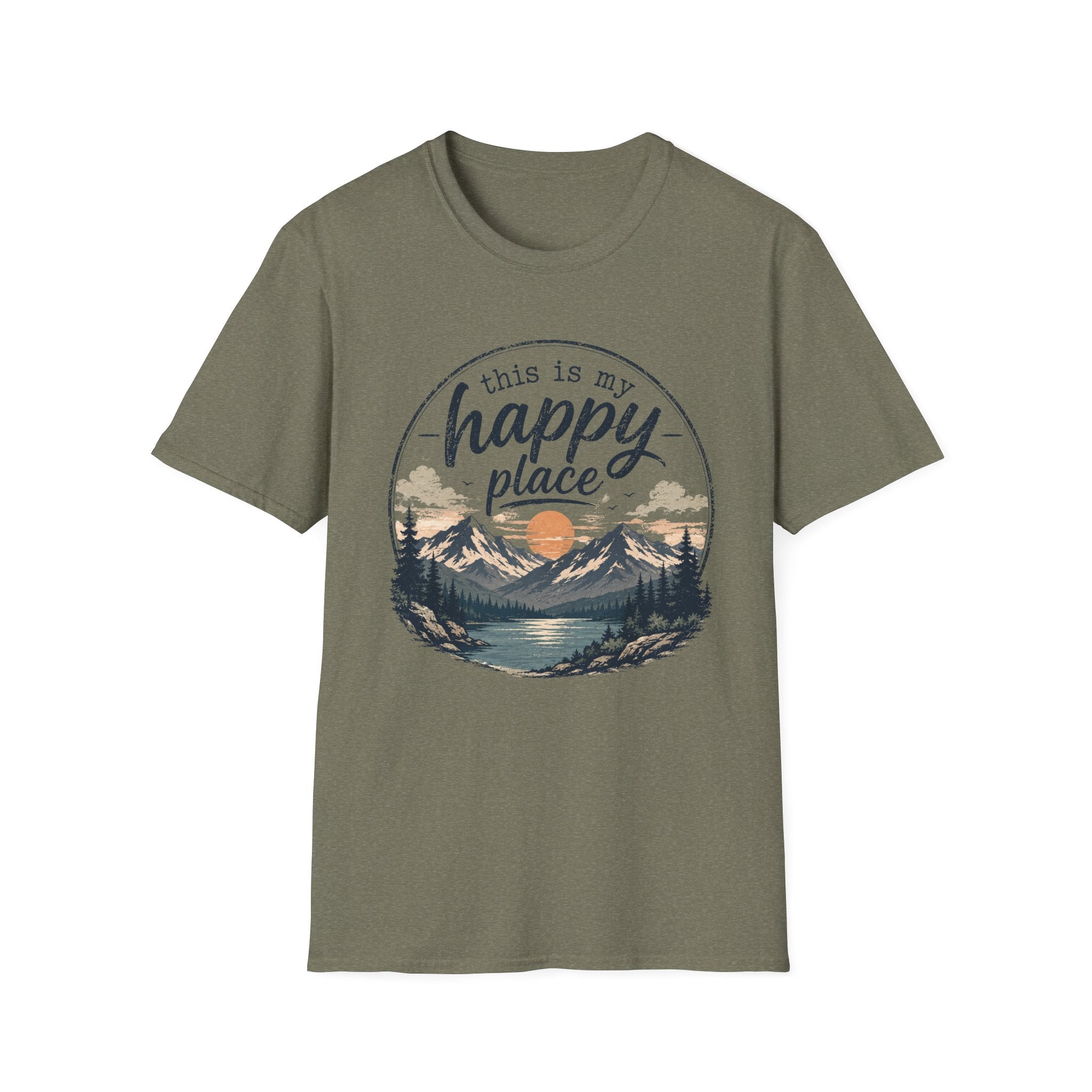 This Is My Happy Place Mountain Tee