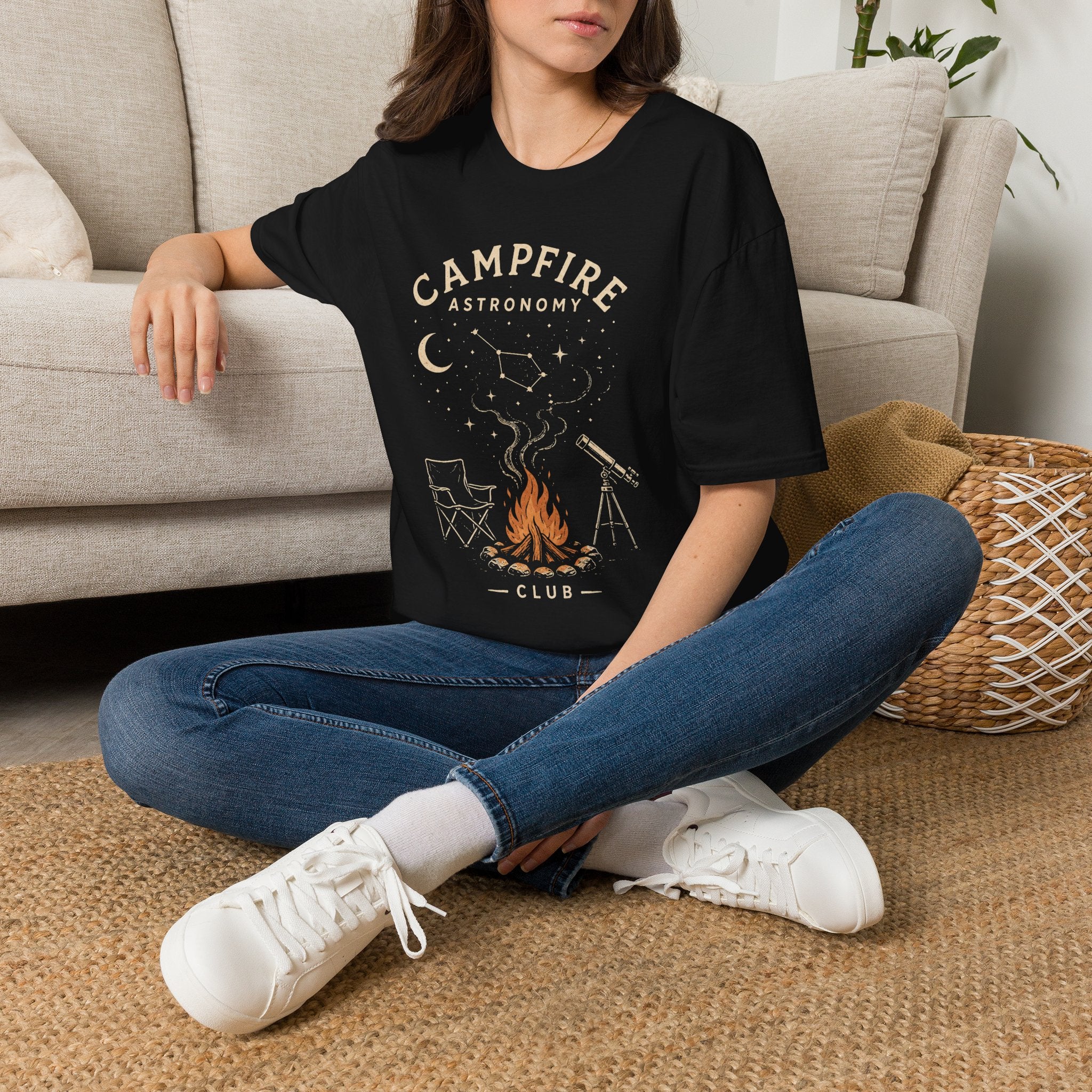 Campfire Astronomy Club Tee
