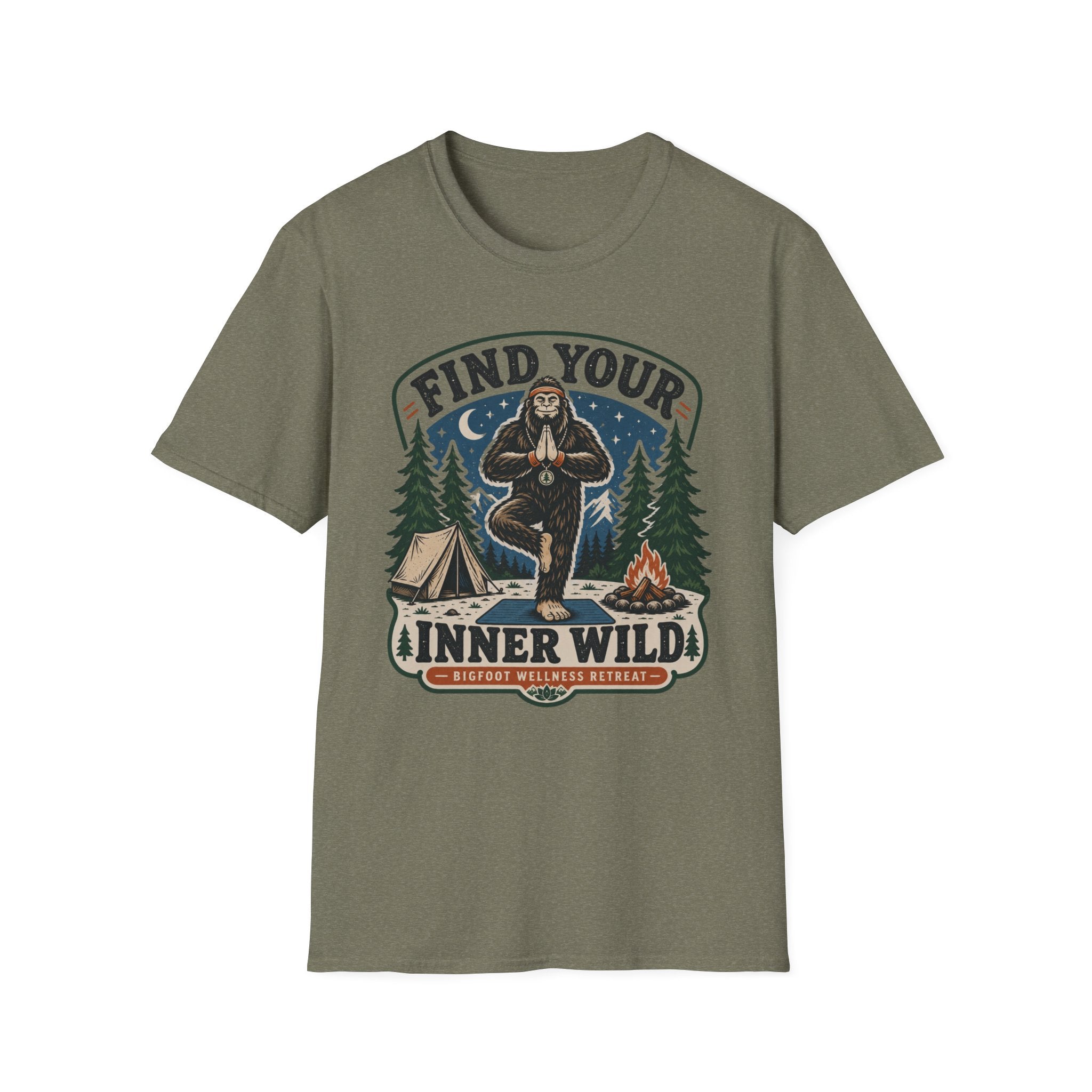 Bigfoot Wellness Retreat Tee