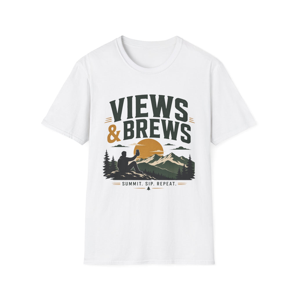 Views & Brews Men's Hiking Tee