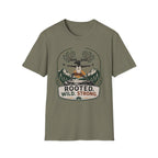 Rooted Wild Strong Moose Yoga Tee