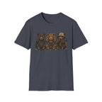 See No Hear No Speak No Bear Hikers Tee