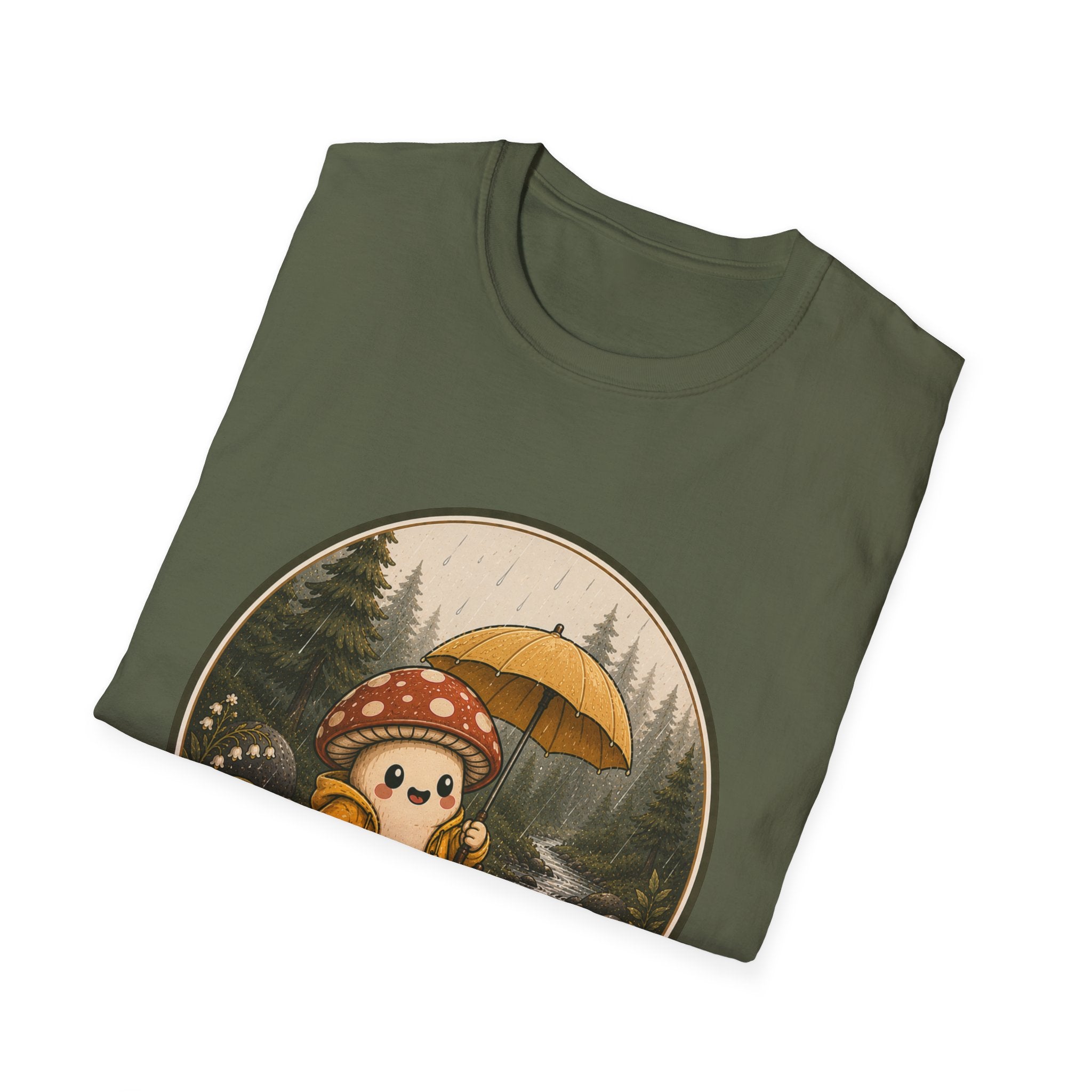 Rainy Day Wanderer Mushroom Tee