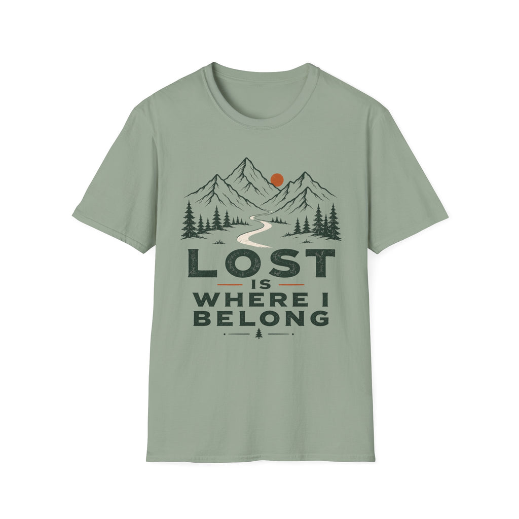 Lost Is Where I Belong Mountain Tee