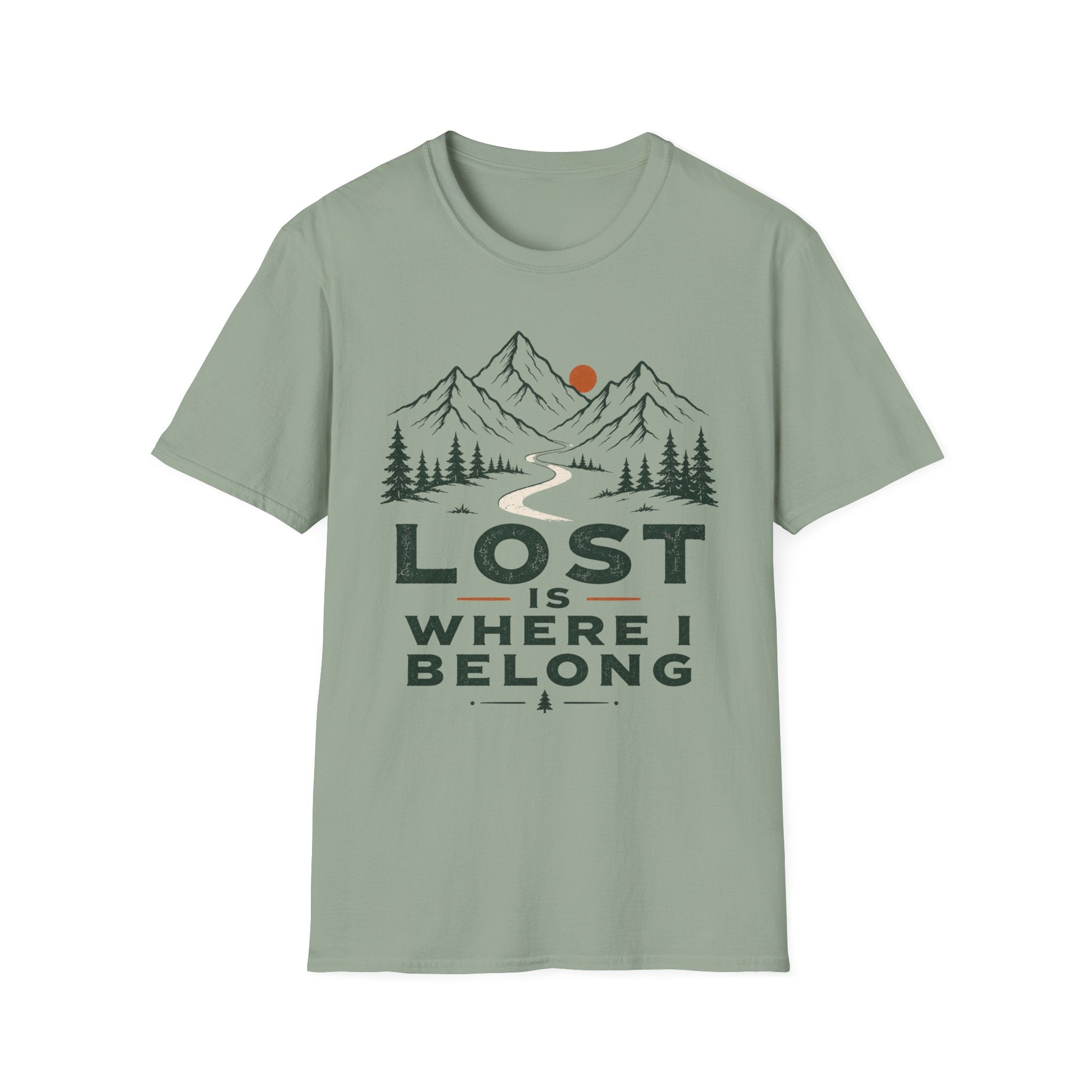 Lost Is Where I Belong Mountain Tee