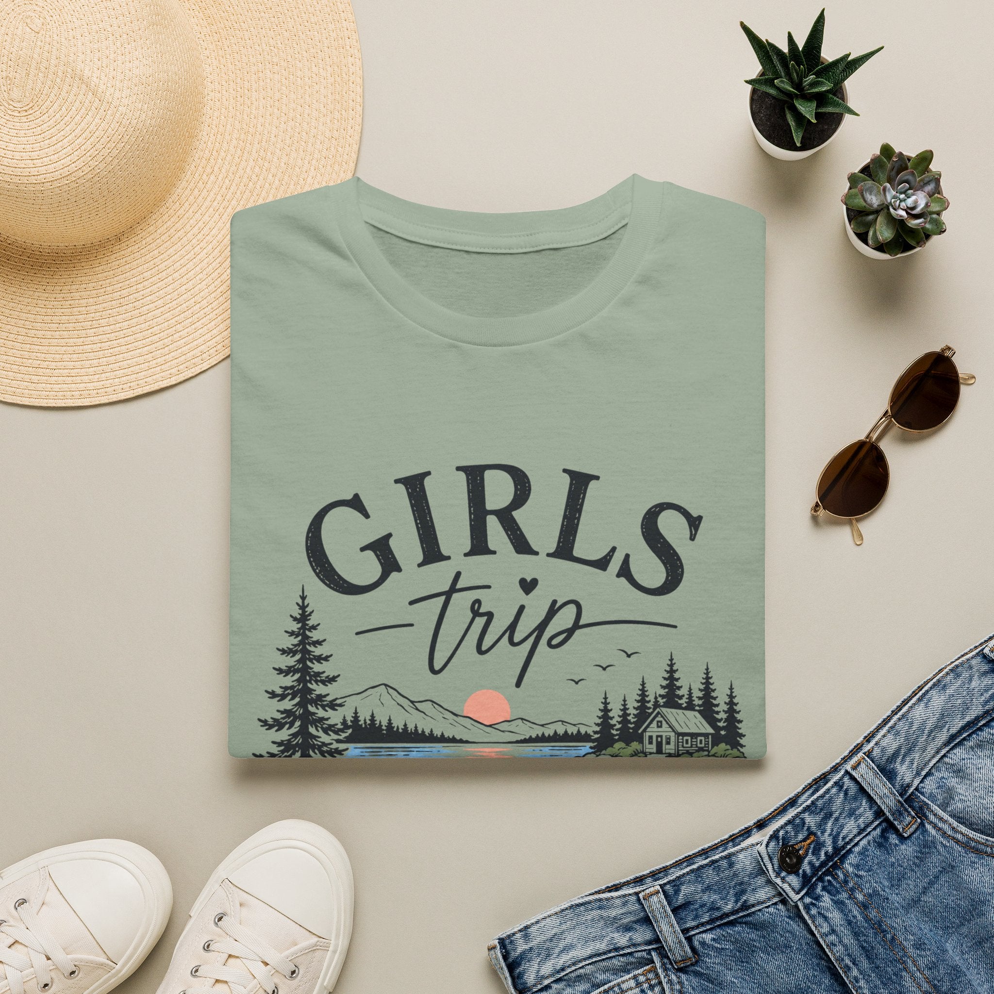 Girls Trip 2026 Lake Cabin Tee