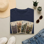 Floral Ace Playing Cards Tee