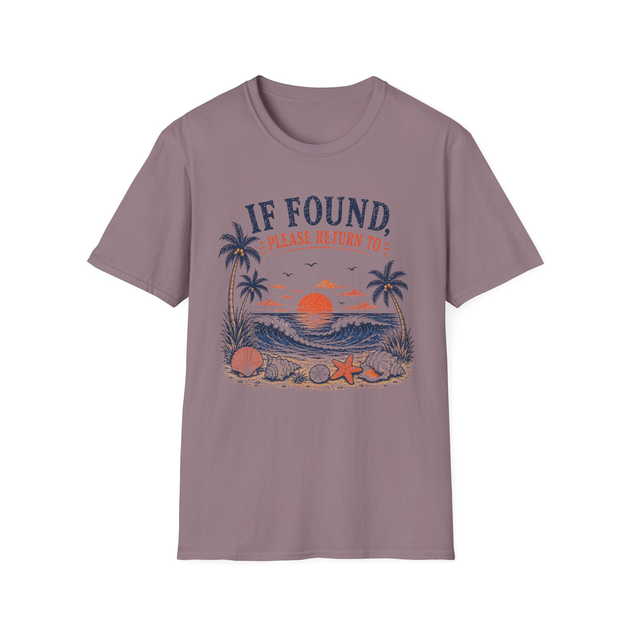 If Found Please Return To Beach Tee