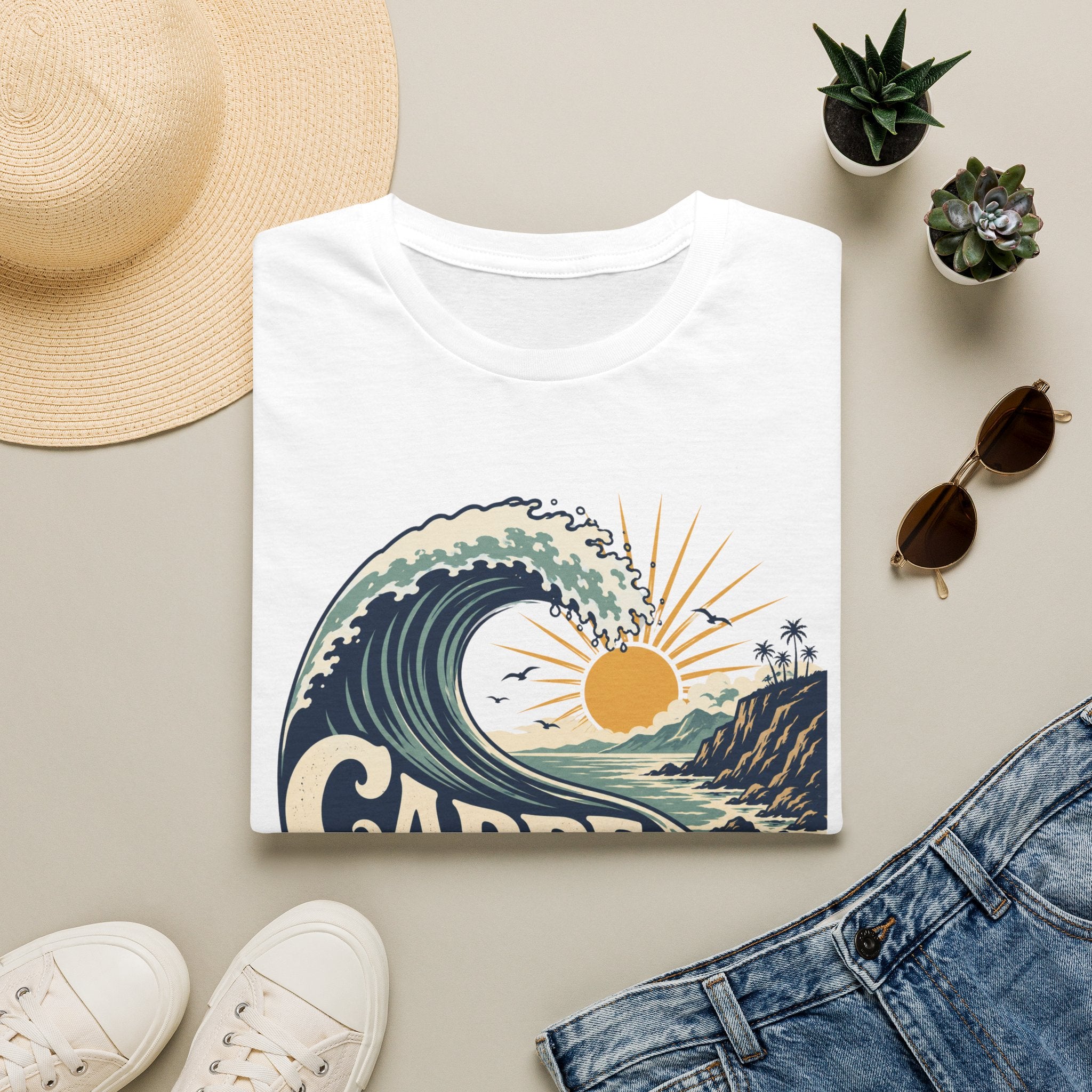 Carpe Diem Wave Tee