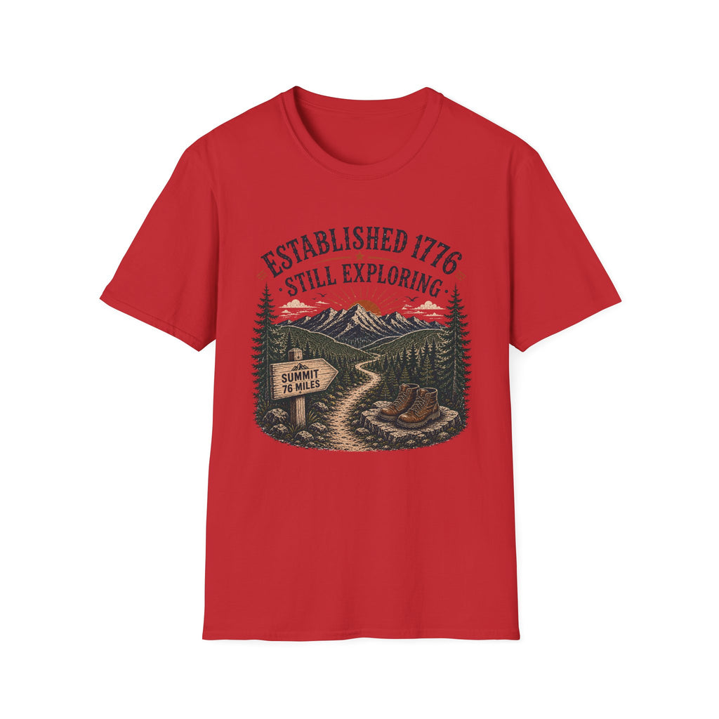 Established 1776 Still Exploring Tee