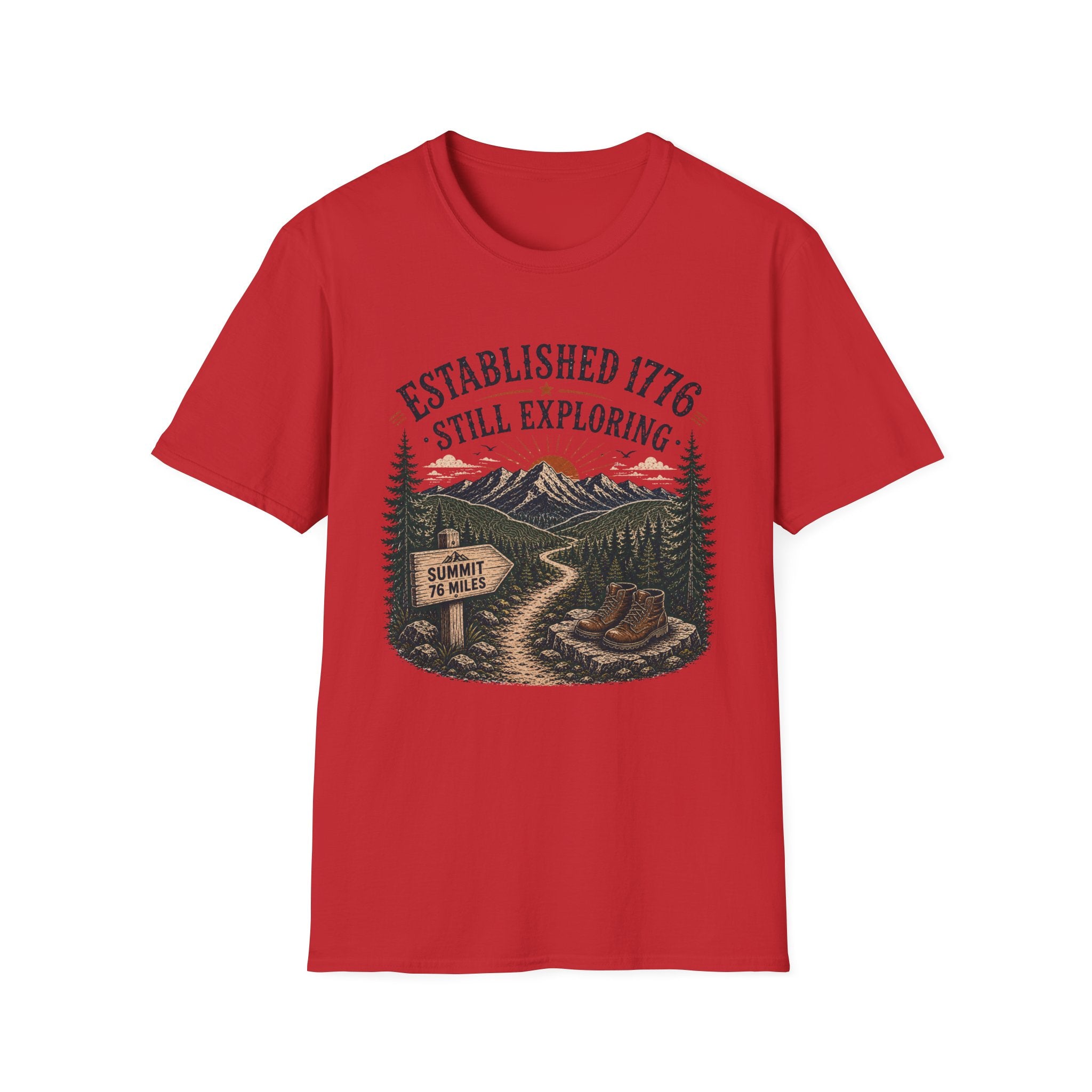Established 1776 Still Exploring Tee