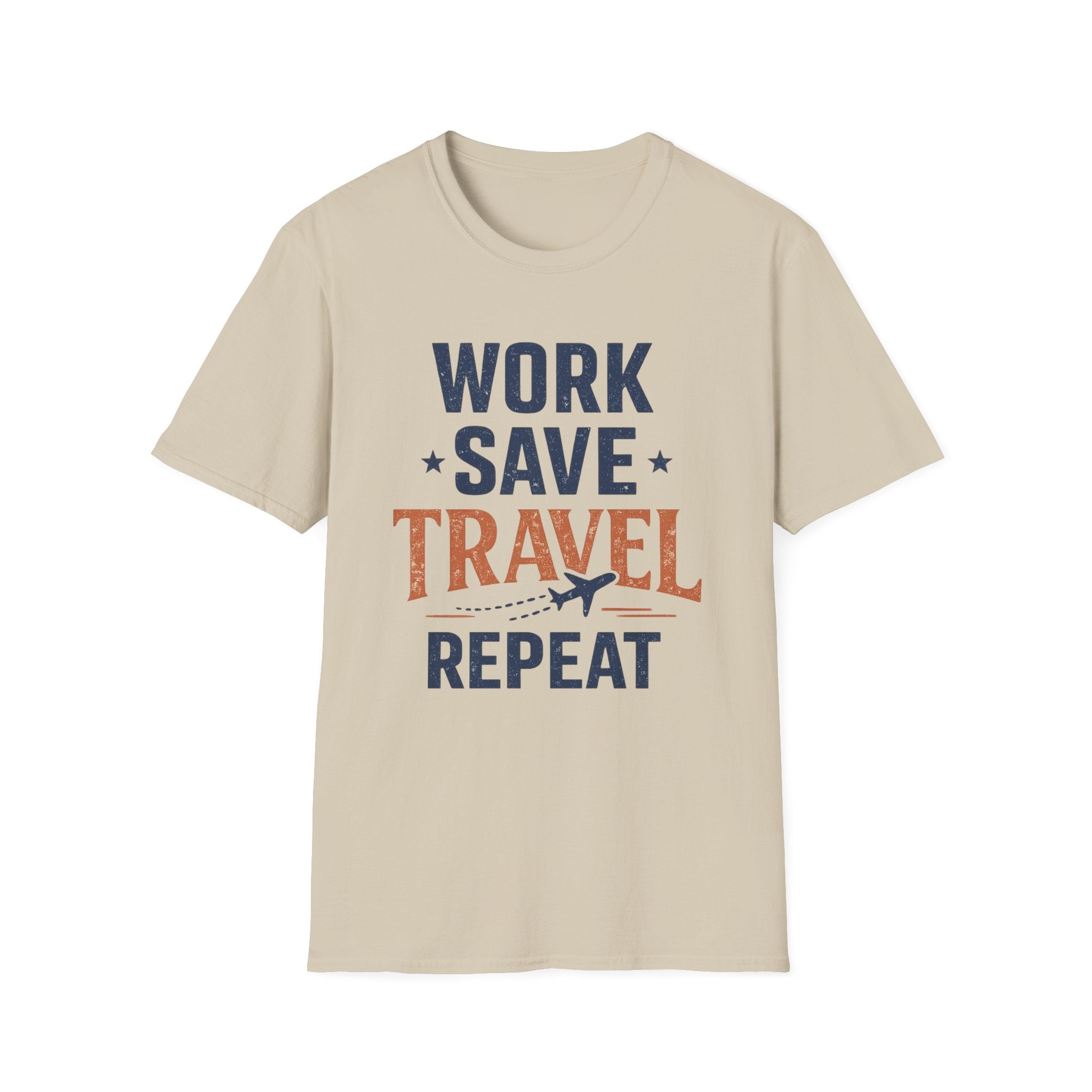 Work Save Travel Repeat Tee