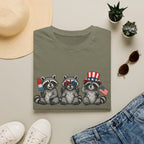 Feral and Free Raccoon Tee