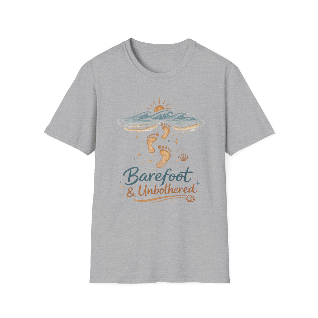 Barefoot & Unbothered Beach Vibes Tee