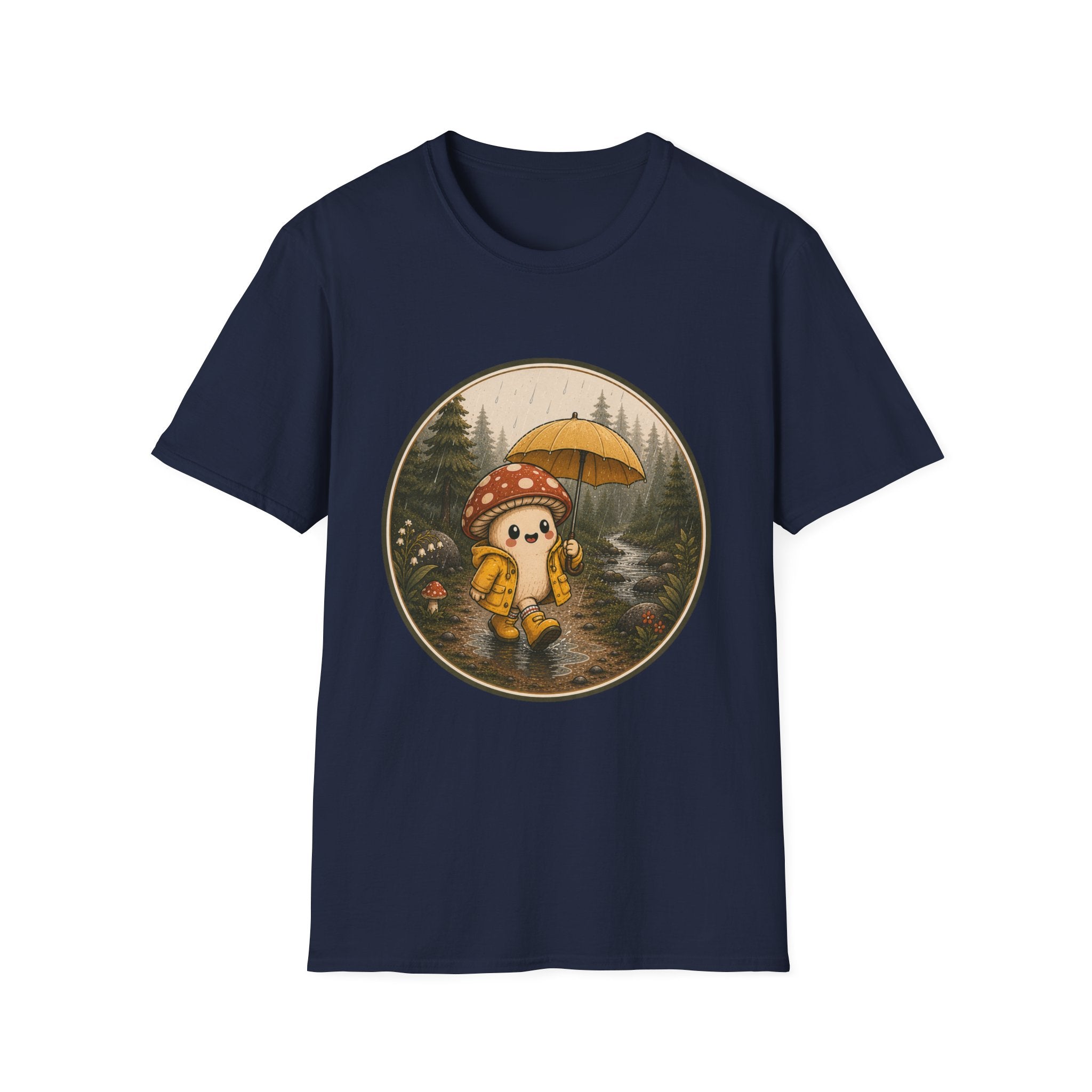 Rainy Day Wanderer Mushroom Tee