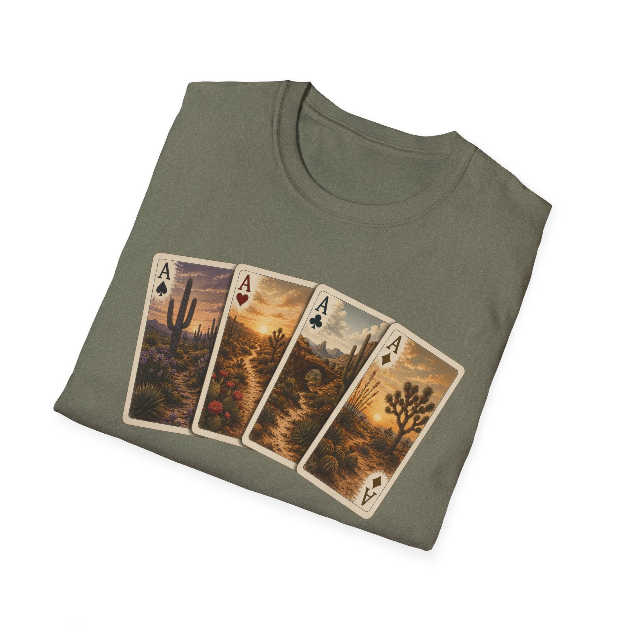 Desert Ace Playing Cards Tee