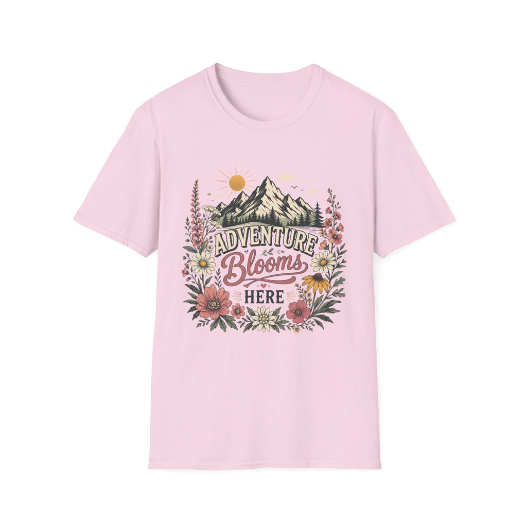 Adventure Blooms Here Tee