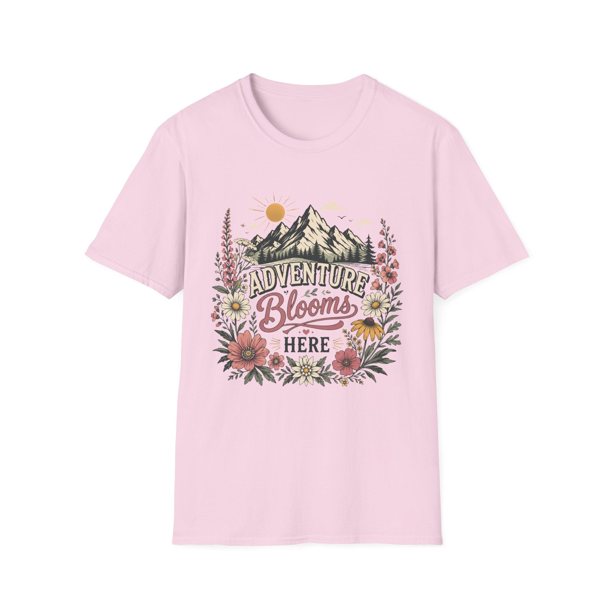 Adventure Blooms Here Tee