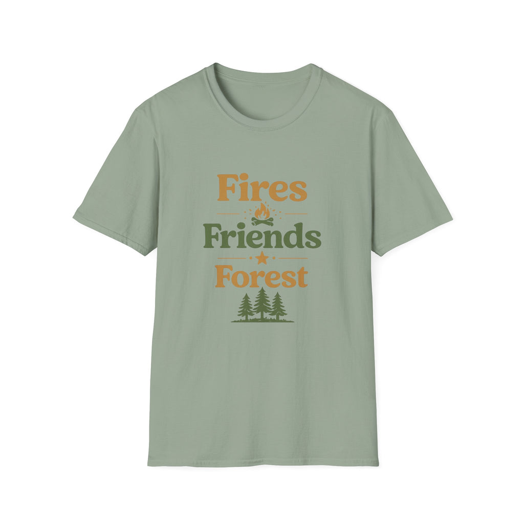 Fires, Friends & Forest Tee