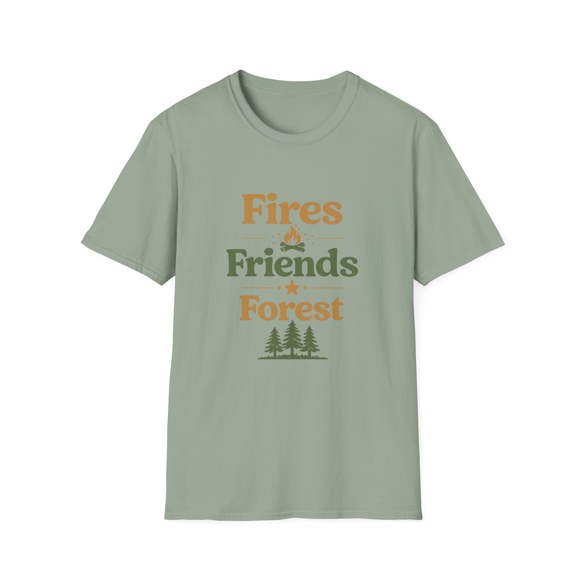 Fires, Friends & Forest Tee