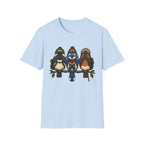 See No Hear No Speak No Bird Hikers Tee
