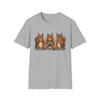 See No Hear No Speak No Squirrel Hikers Tee