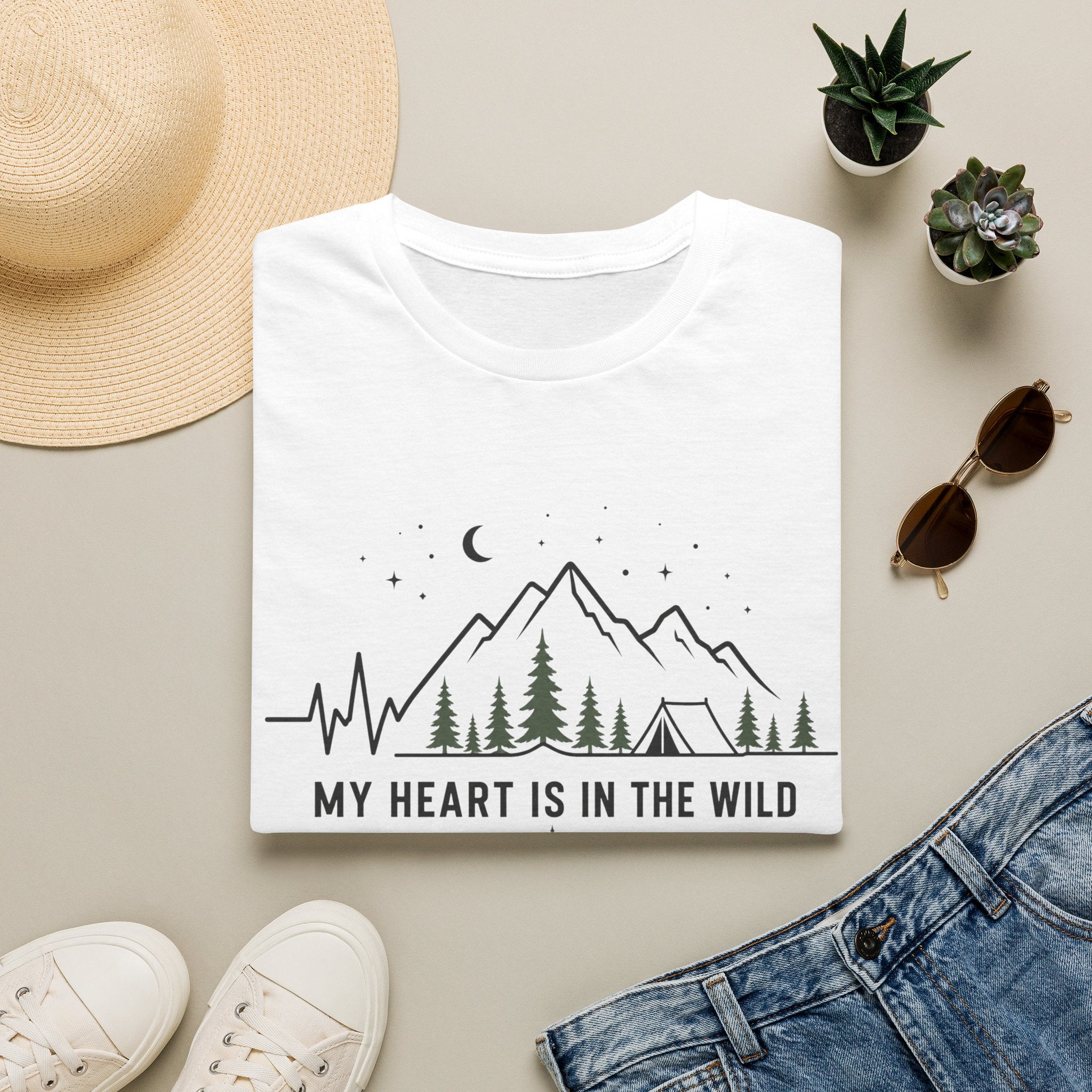 My Heart is in the Wild Tee