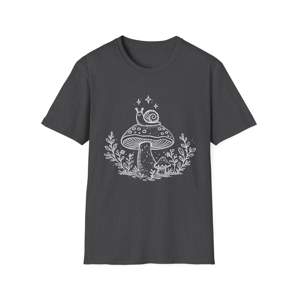 Cozy Snail Mushroom Tee