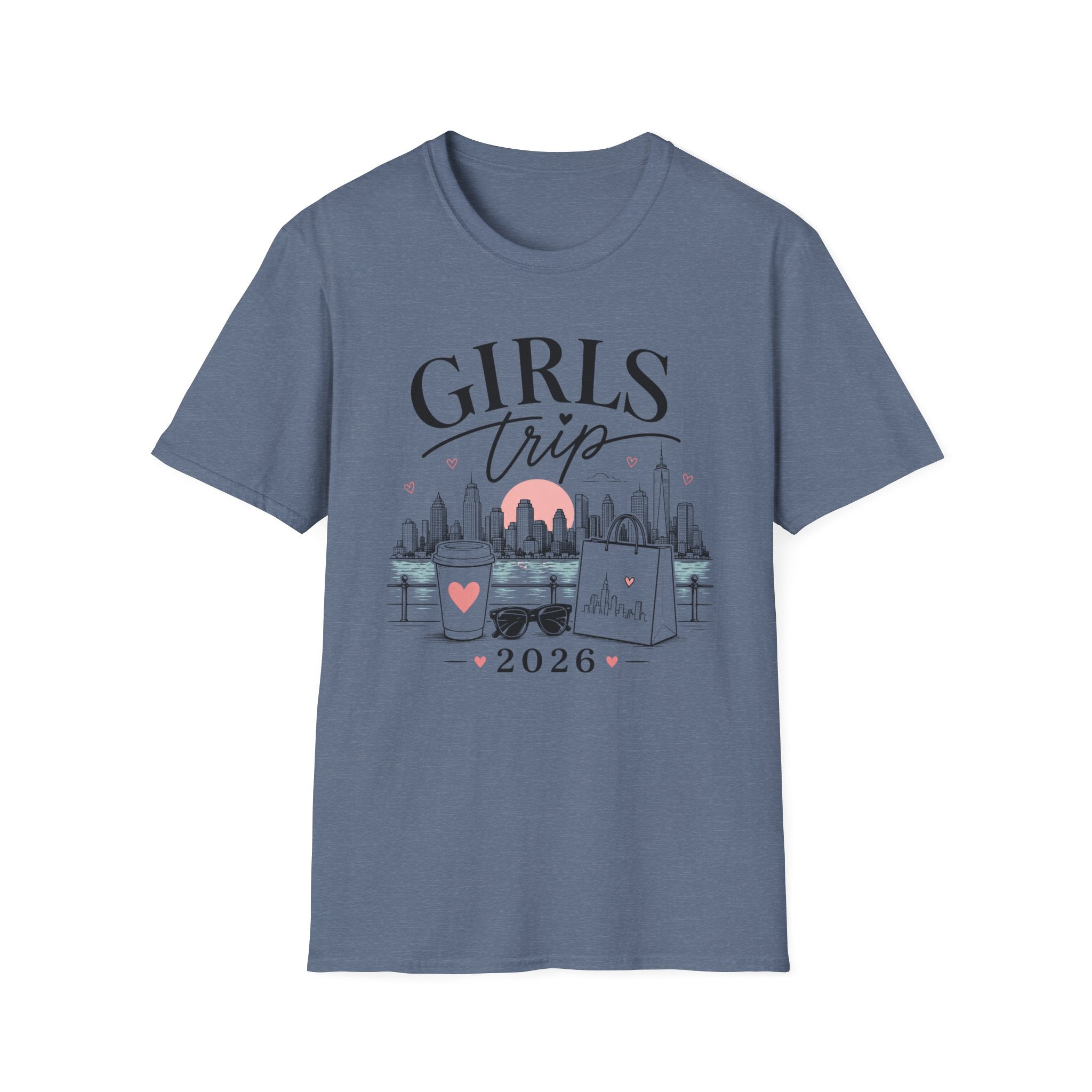 Girls Trip 2026 Shopping & Coffee Tee