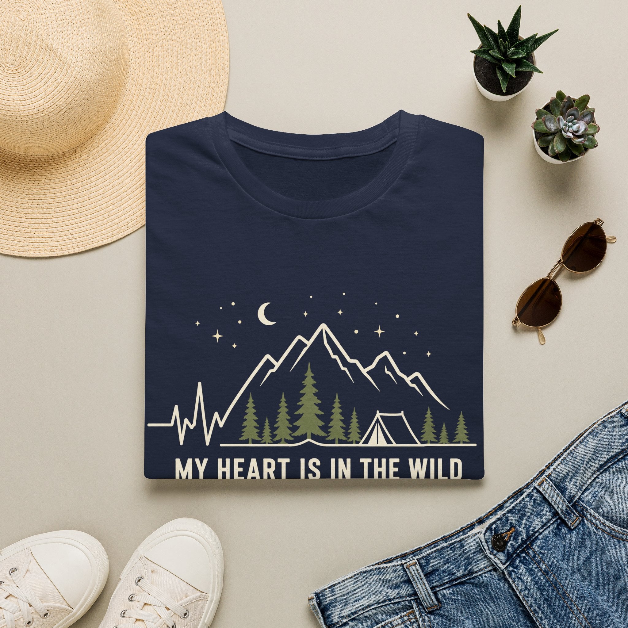 My Heart is in the Wild Tee