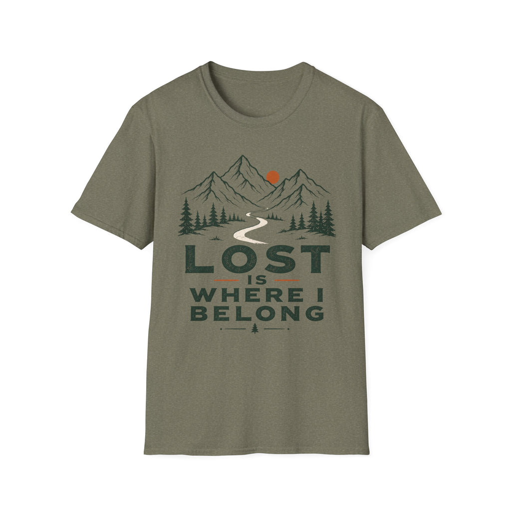 Lost Is Where I Belong Mountain Tee