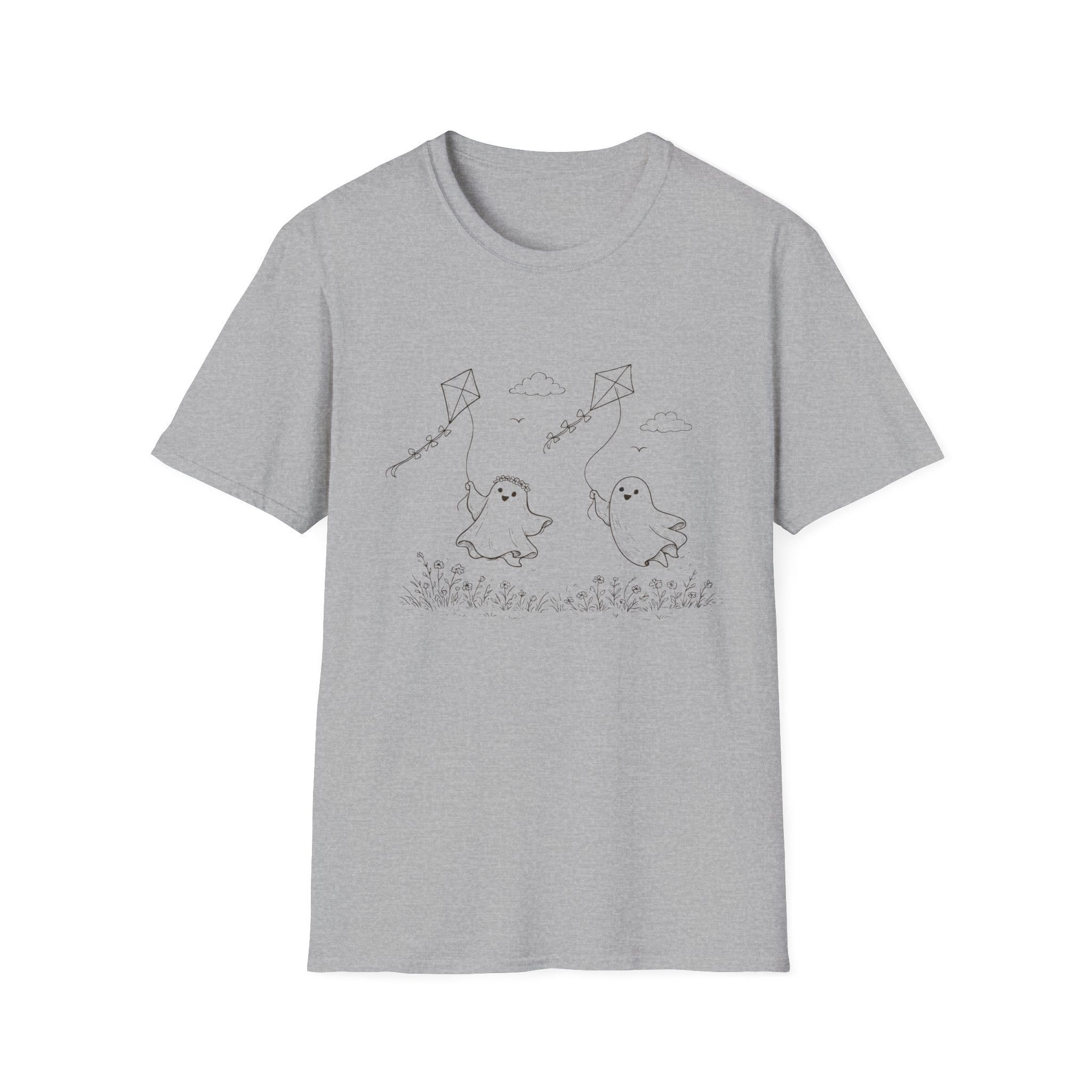 Kite Flying Ghosts Tee