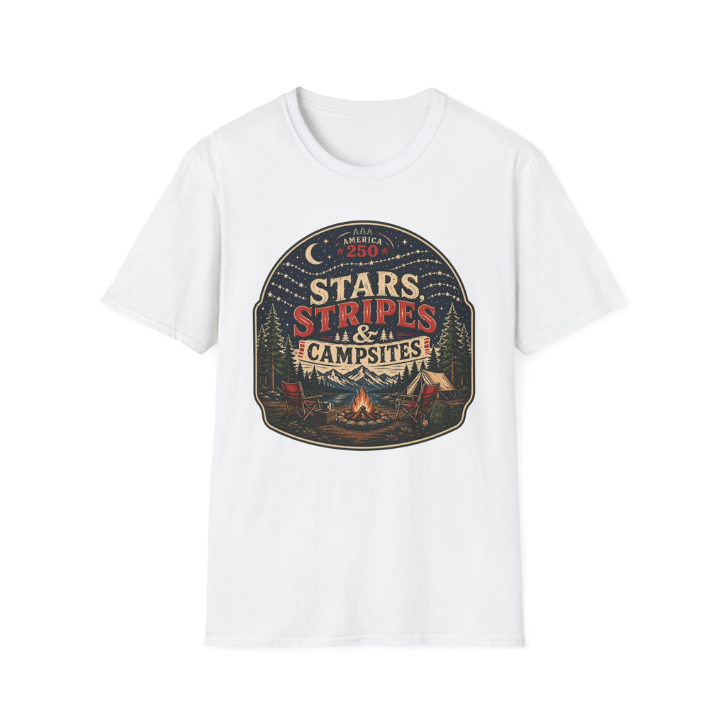 Stars, Stripes and Campsites Tee