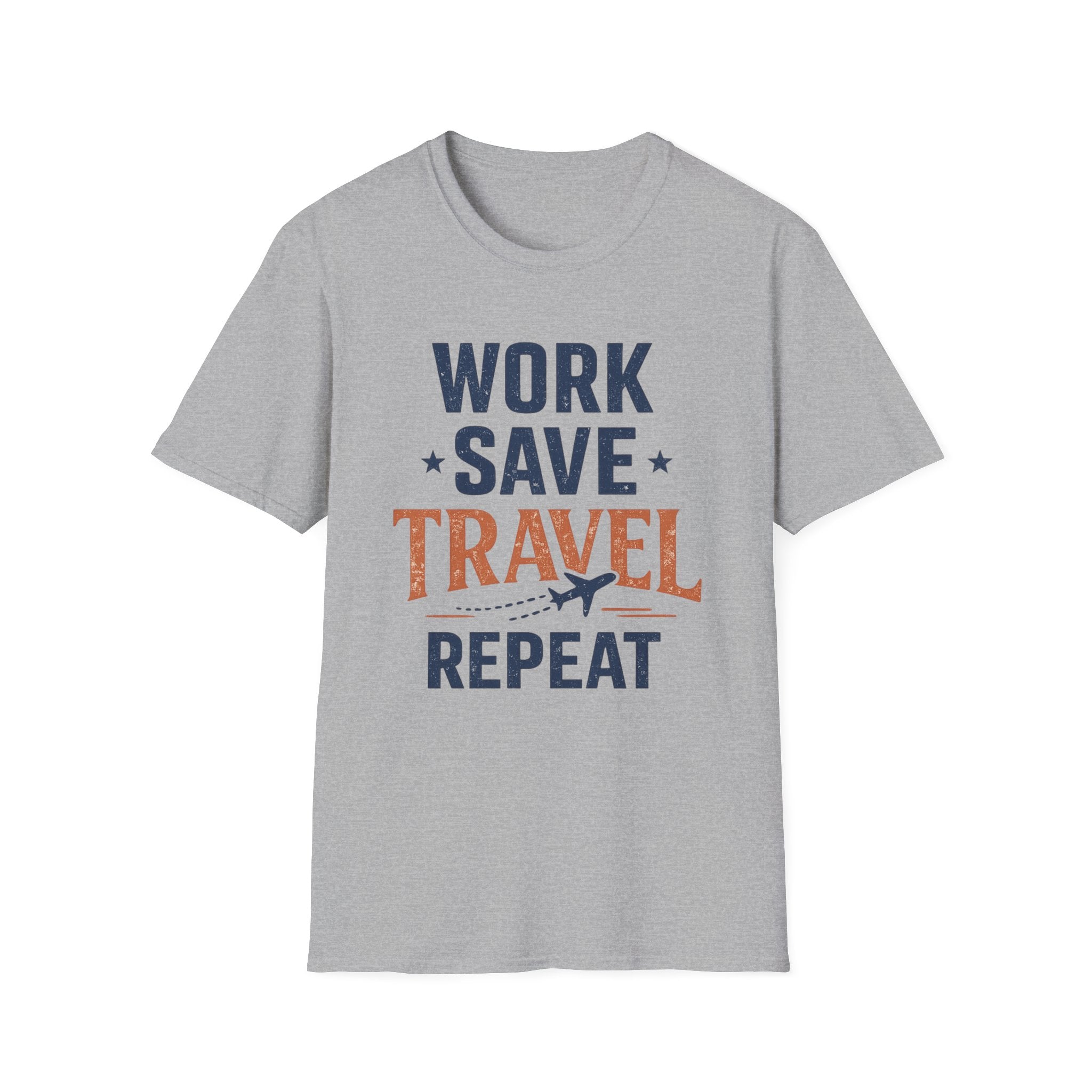Work Save Travel Repeat Tee