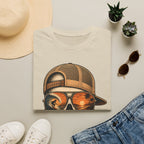 Sunset Barrel Skull Surf Tee