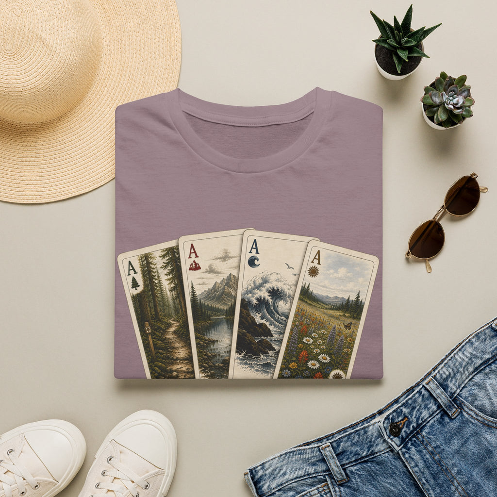 Aces of Adventure Playing Cards Tee