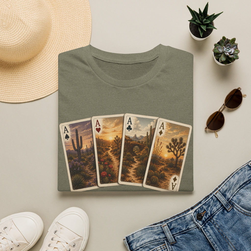 Desert Ace Playing Cards Tee