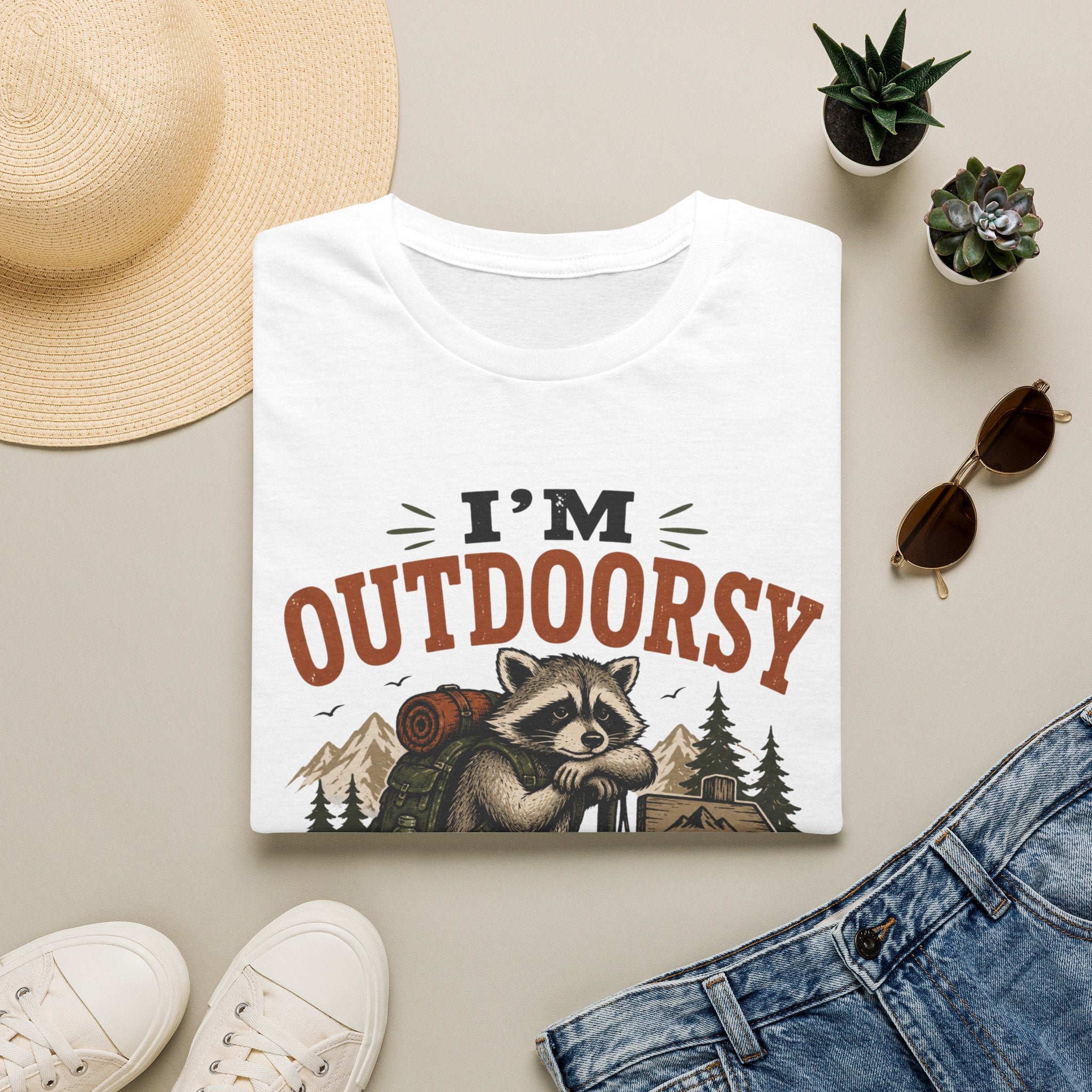 Outdoorsy in Theory Tee