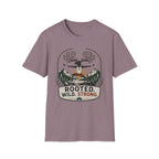 Rooted Wild Strong Moose Yoga Tee