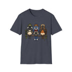 See No Hear No Speak No Bird Hikers Tee